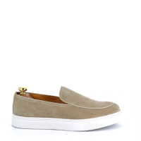 Velluto Suede Slip-on Beige